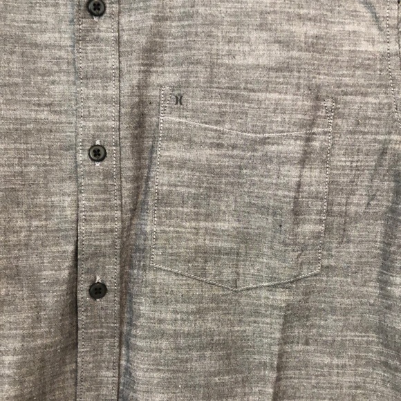 New Hurley One and Only 2.0 Button Down SS Medium - Picture 3 of 5